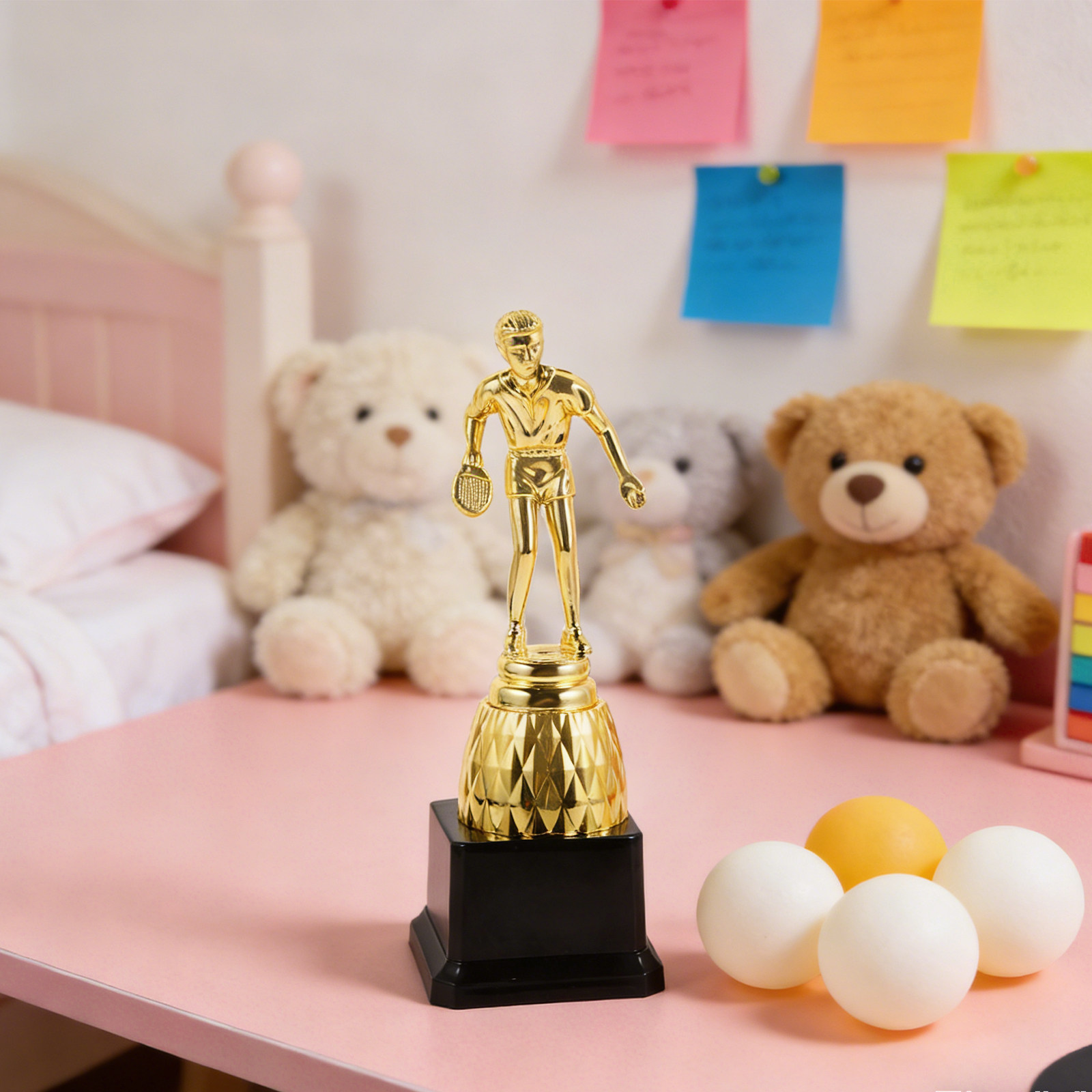 Table Tennis Championships - Plastic Pong Award Trophy Table Tennis