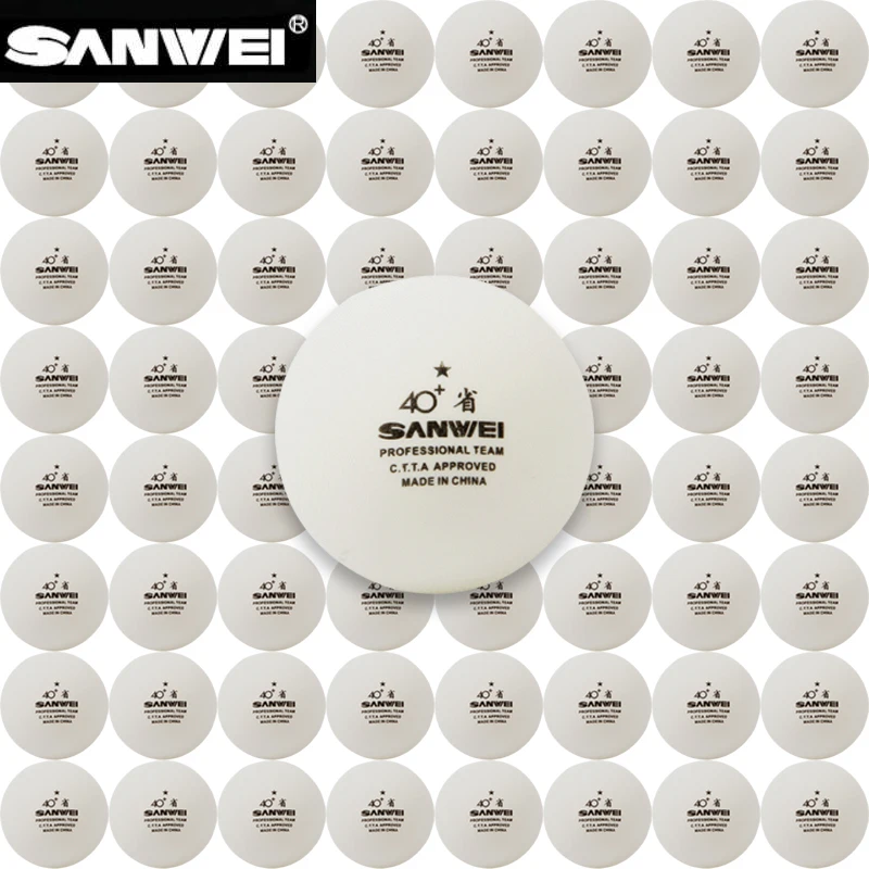 Table Tennis Usa Team - SANWEI 100pcs/pack 40+ Table Tennis Balls