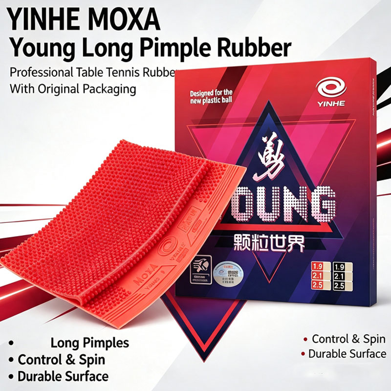 Table Tennis Video Game - Original YINHE YOUNG Long Pips‑Out Table