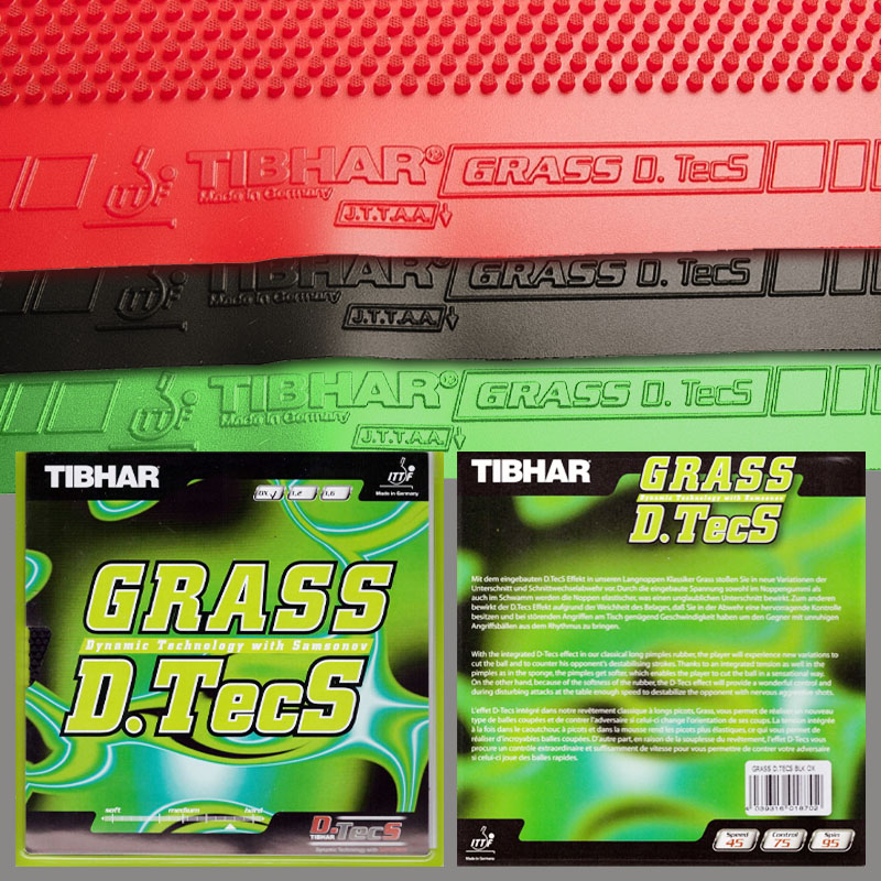 TIBHAR Grass D.TecS Table Tenn - Table Tennis Grip review and price