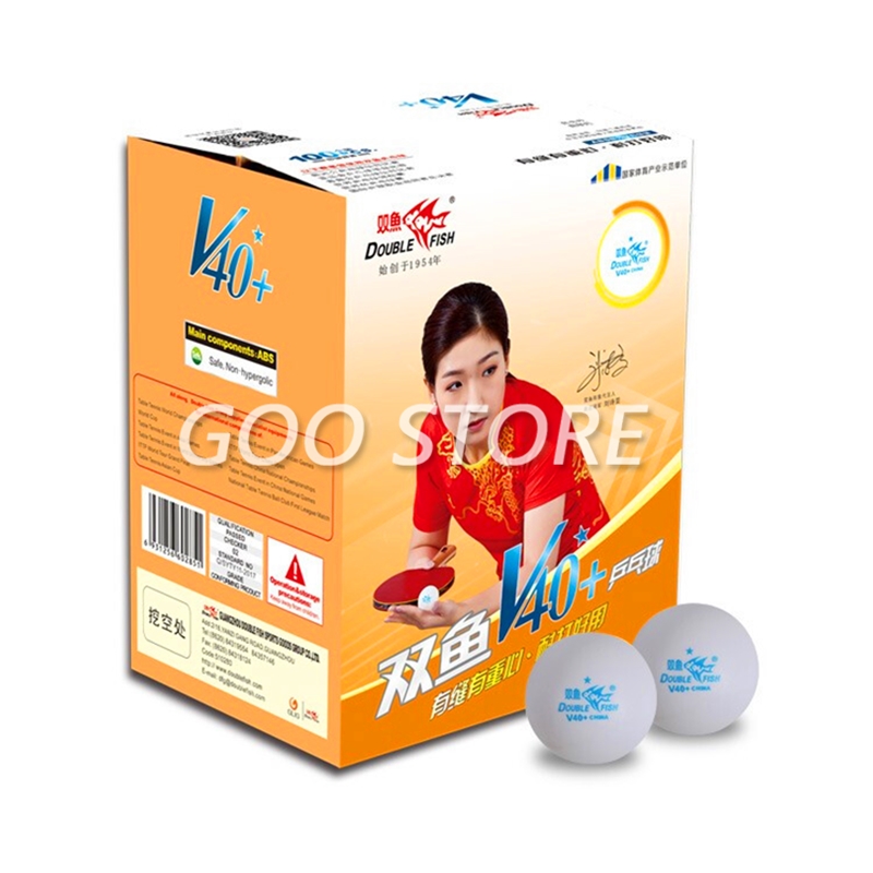 100 balls Double Fish V40+ 1-S - Table Tennis Video Game review and price
