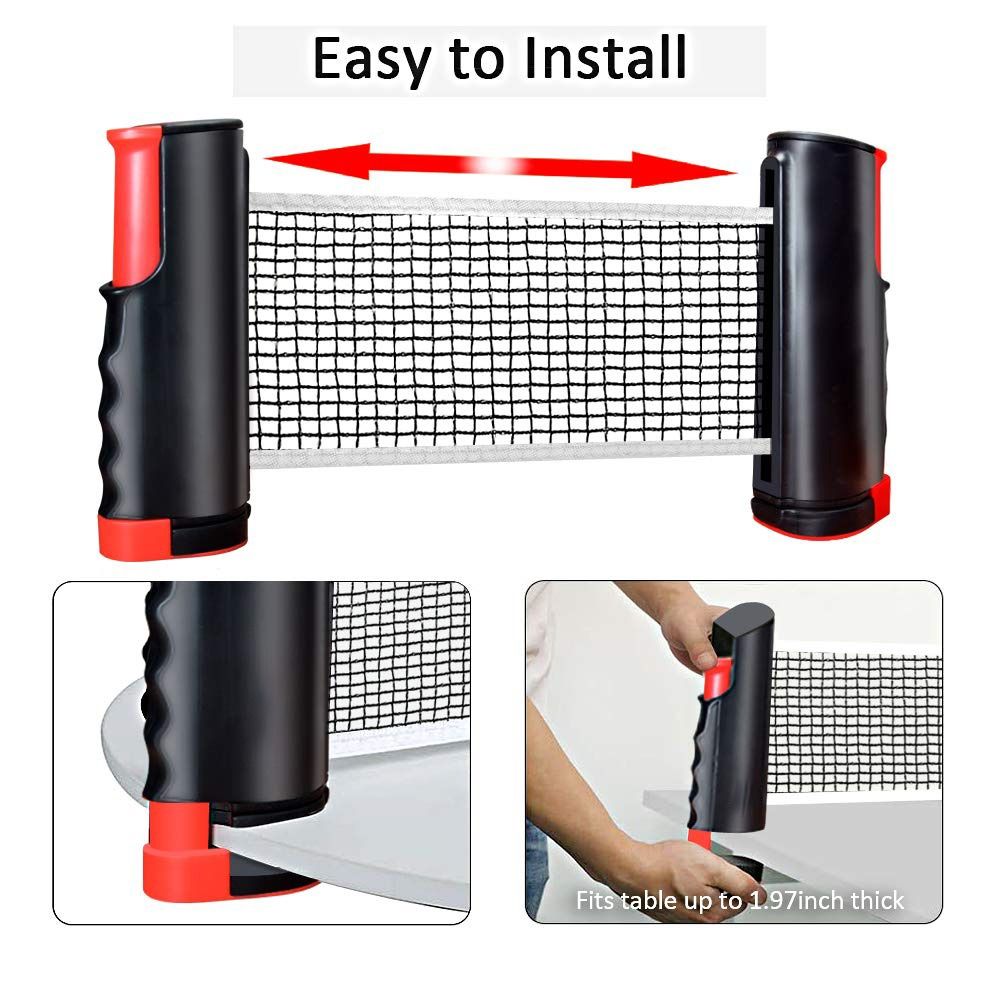 Retractable Net Ping Pong Net  - Table Tennis Barrier review and price