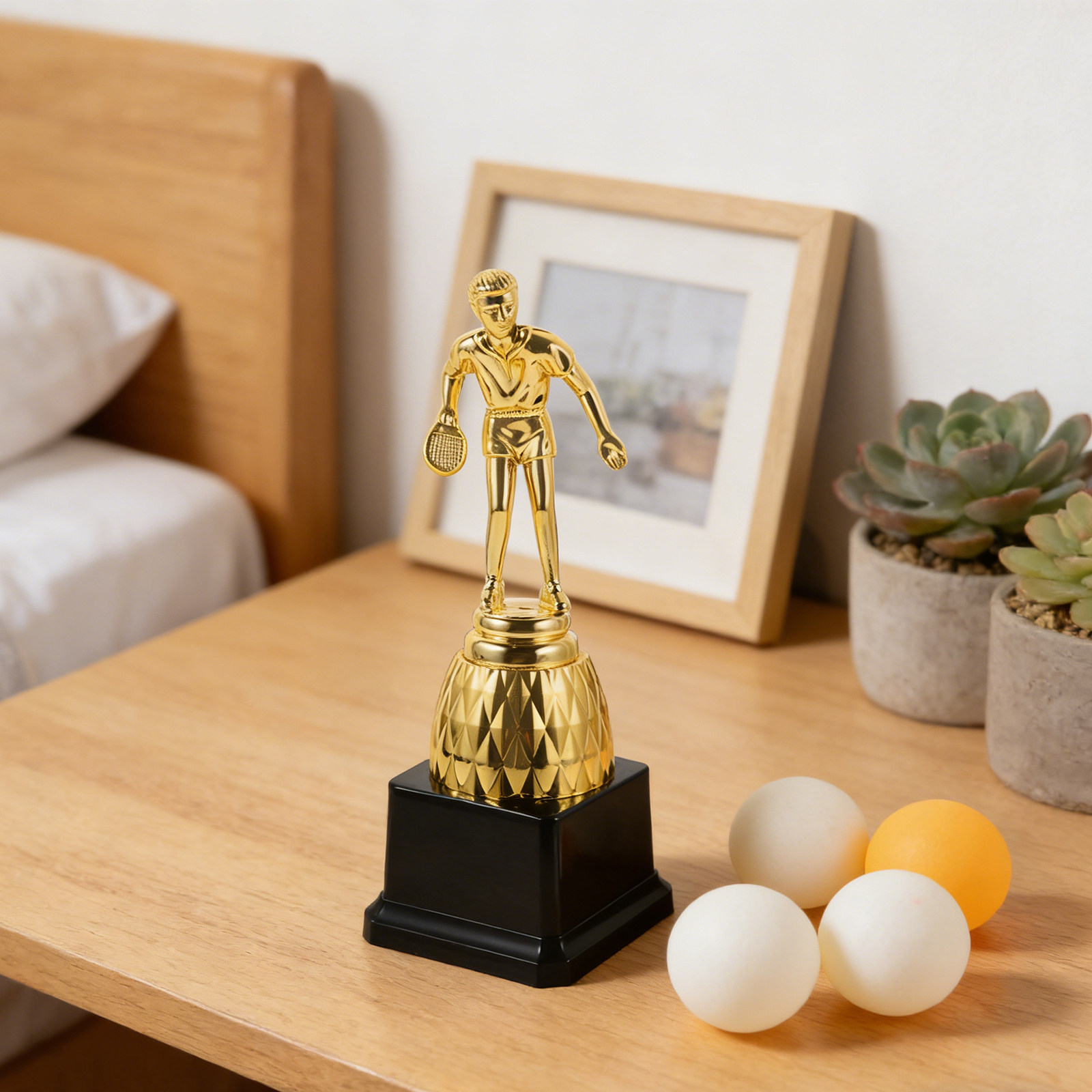 Plastic Pong Trophy Award Tabl - Table Tennis Championships review and price
