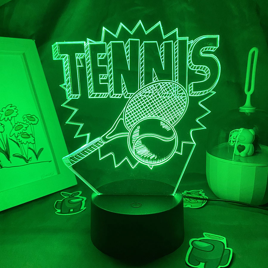 Tennis Player 3D Illusion LED  - Table Tennis Touch review and price