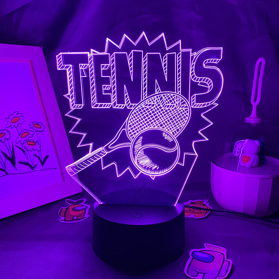 Tennis Player 3D Illusion LED  - Table Tennis Touch review and price