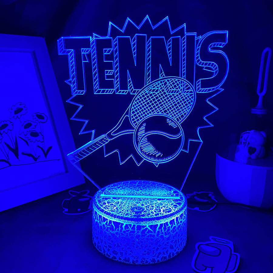 Tennis Player 3D Illusion LED  - Table Tennis Touch review and price