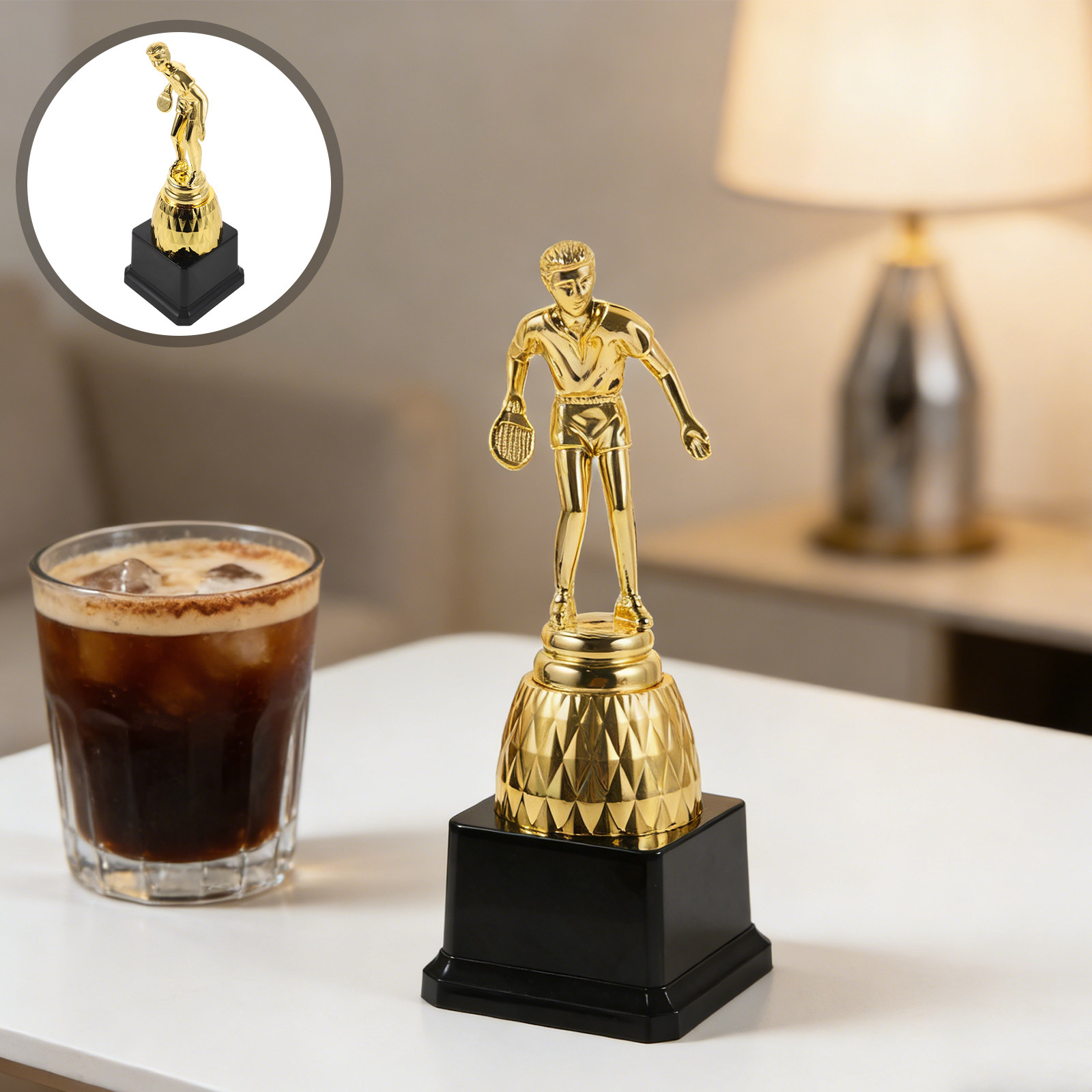 Plastic Pong Award Trophy for  - Table Tennis Championships review and price