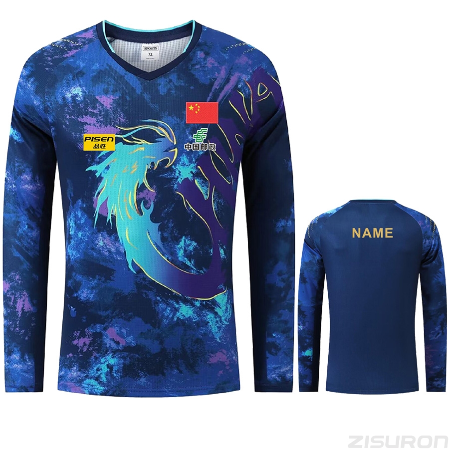 Custom Text Logo CHINA Wang C. - Table Tennis Championships review and price