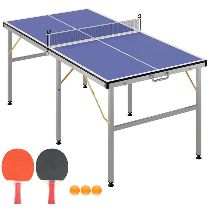 6X3ft Portable Ping Pong Table - Table Tennis Usa Team review and price