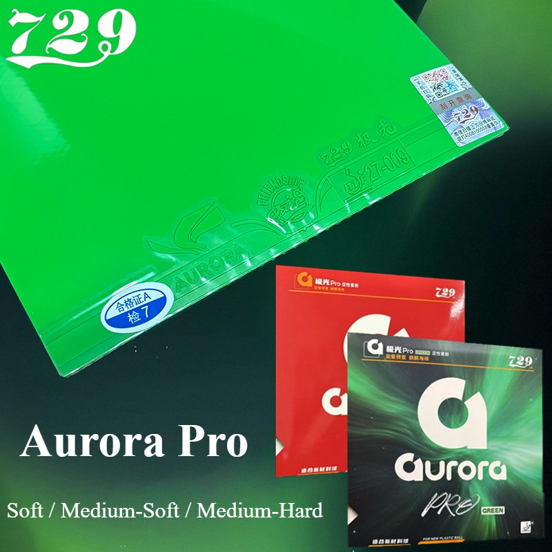 729 Friendship Aurora Pro Gree - Table Tennis Grip review and price