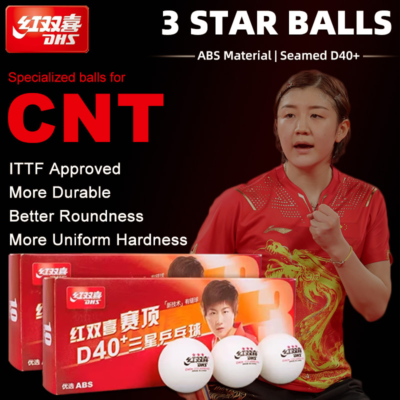 DHS D40+ DJ40+ Ping Pong Balls - Table Tennis Video Game review and price