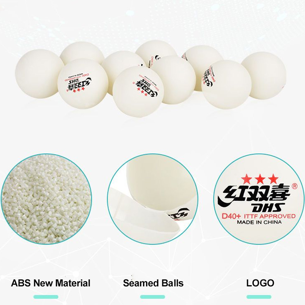 DHS D40+ DJ40+ Ping Pong Balls - Table Tennis Video Game review and price